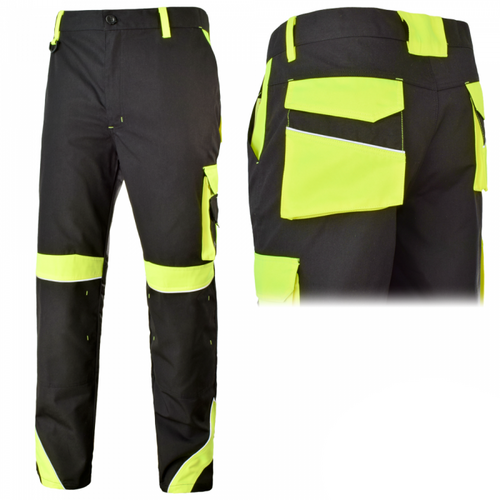 Spodnie robocze CLASSIC-VIS Yellow   rozm.44 6