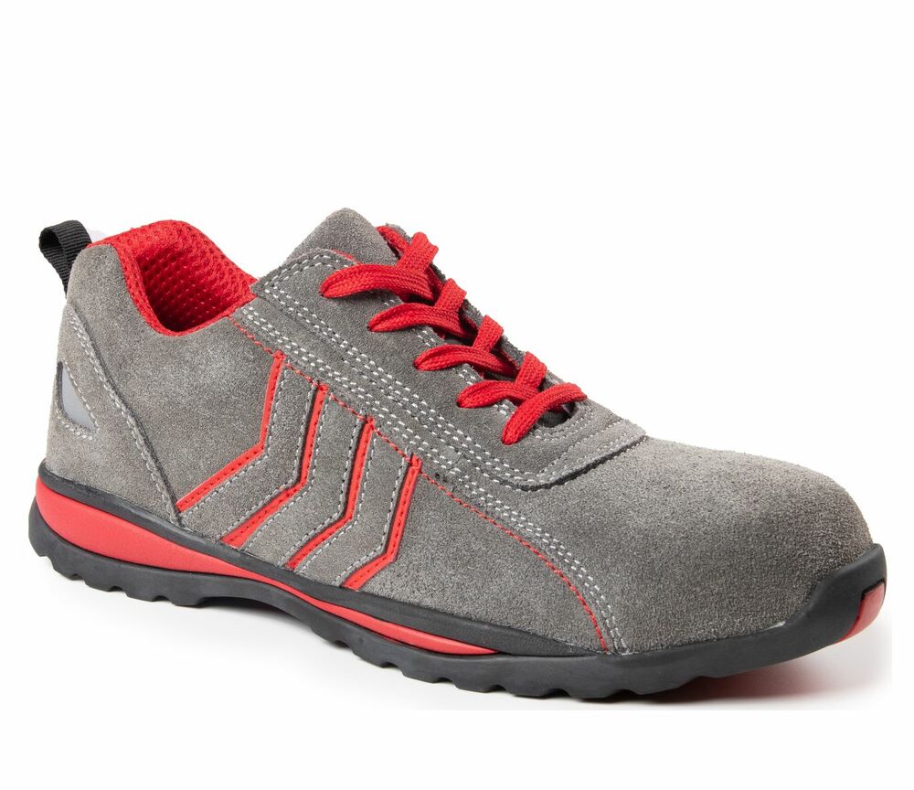 Buty robocze FUSION O1 MAX-POPULAR BMFO Stal/Czerwień rozm.43 1