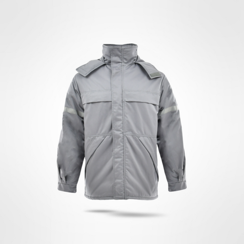 Kurtka robocza ocieplana zimowa długa CHEMIK AS WINTER Sara Workwear Szary rozm.L 1