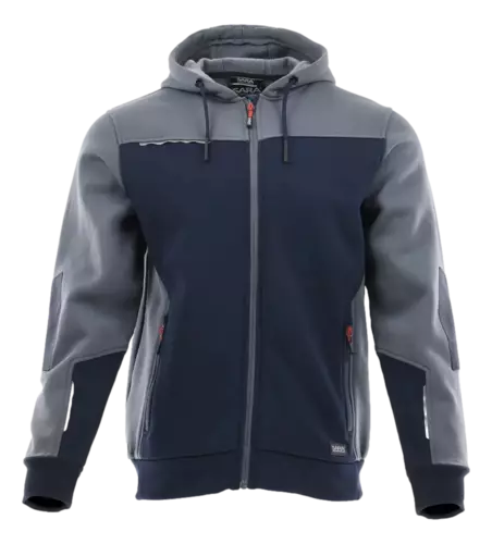 Bluza robocza dzianinowa COMFORT PLUS  Sara Workwear Granatowy/Szary rozm.L 1