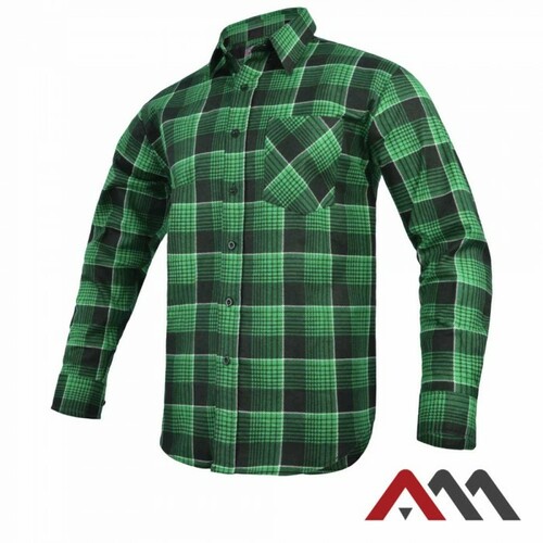 Koszula robocza MODAR  Zielona rozm.39 1