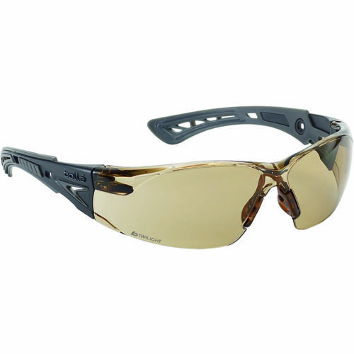 OKULARY OCHRONNE BOLLE RUSH (TWILIGHT) BLACK/GREY 1